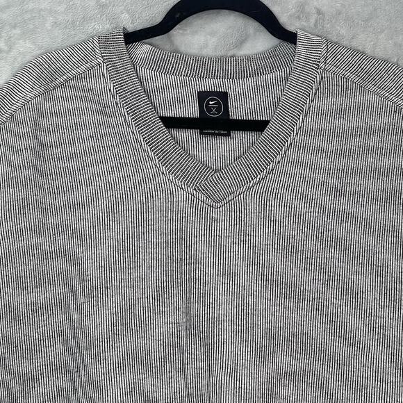 90'S Nike Golf Sweat Vest Made in Peru Men's XL‎ V-neck Pullover Vintage Fleece - Picture 2 of 8